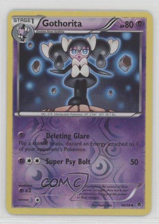 Gothorita Reverse Foil Pokémon Black & White: Emerging Powers #46