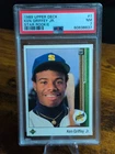 1989 Upper Deck - Star Rookie Ken Griffey Jr #1 (RC) PSA 7