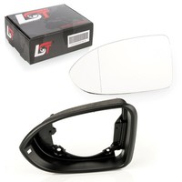Spiegelglas Blendring Set Links Beheizbar AsphäRisch Elektrisch FüR VW Arteon 3H