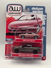 Auto World Deluxe Series Blue Oval - 1994 Ford Probe GT  2020 Ford F-150 Lariat