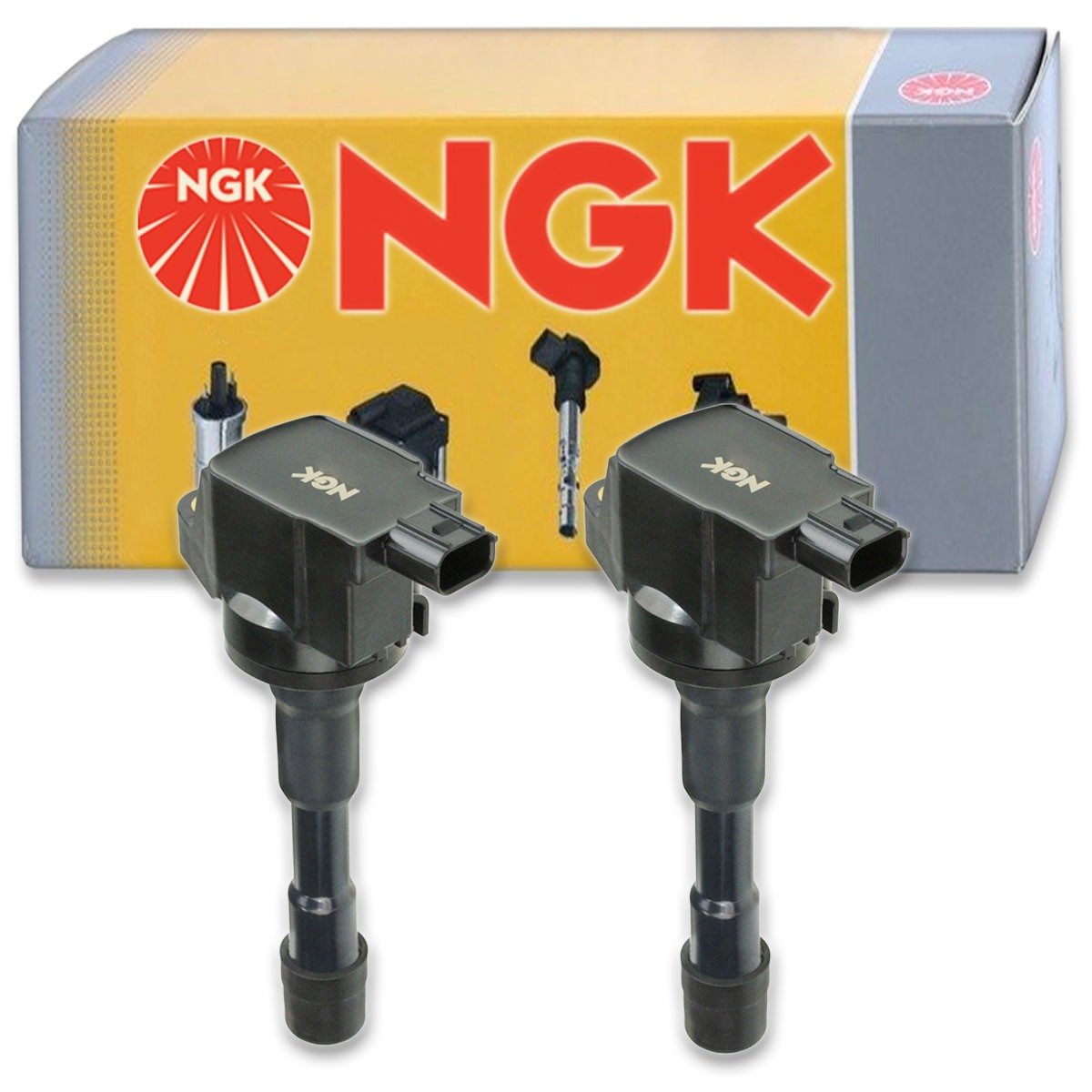 2 pc NGK 48751 U5225 Ignition Coils for UF627 UF-675 UF-627 IGC0081 IC778 xu
