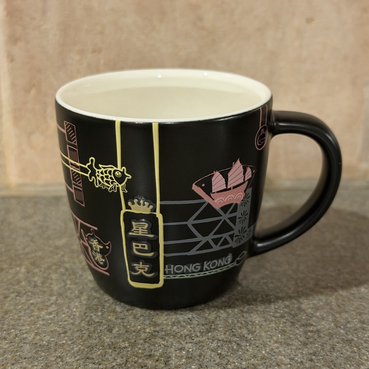 Starbucks Hong Kong 3 Oz Espresso Cup Mug 2023 - Heat Sensitive