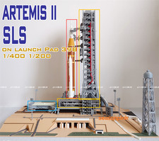 1/200 Artemis SLS Orion Launch Tower Rocket S...