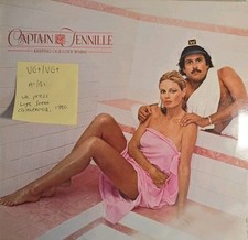 Captain & Tennile Keeping Our Love Warm Vinyl Record LP VG+/VG+ NBLP7250 1980