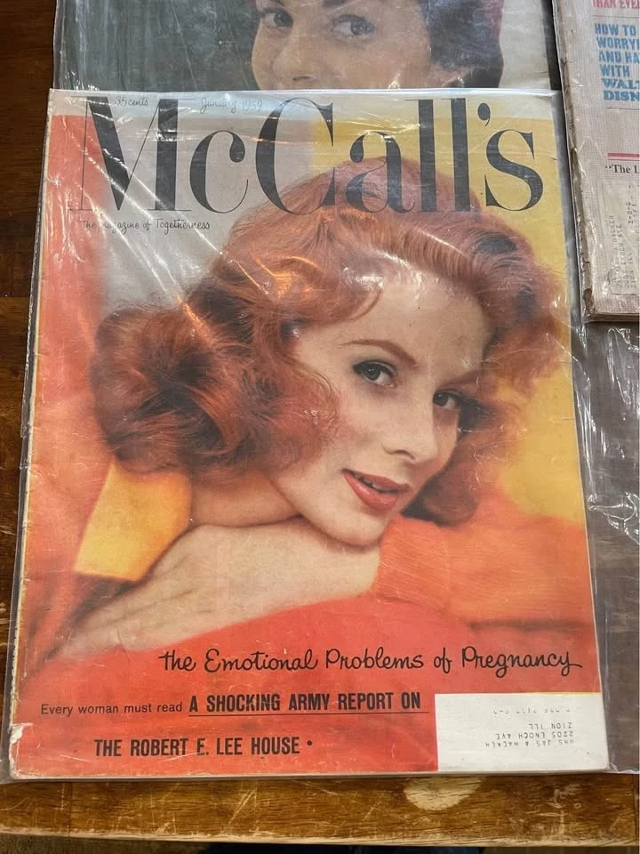Lot of 5 McCall’s Magazines. 1949, 1959, 1950, 1964, 1959. See pics. - Image 2 of 4