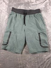 Under Armour Sportstyle Elite Cargo Shorts Medium Green Performance Workout Gym