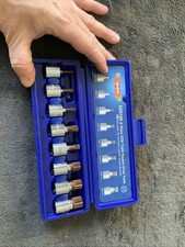 Snap On VIM 8pc Triple Square Socket Set, 3/8” Dr, Xzn100