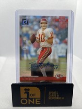 2024 Donruss Clearly - Retro Auto #75/199 - Trent Green - Chiefs 