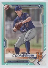 2021 Bowman Draft Aqua 124/199 Calvin Ziegler #BD-123 1og