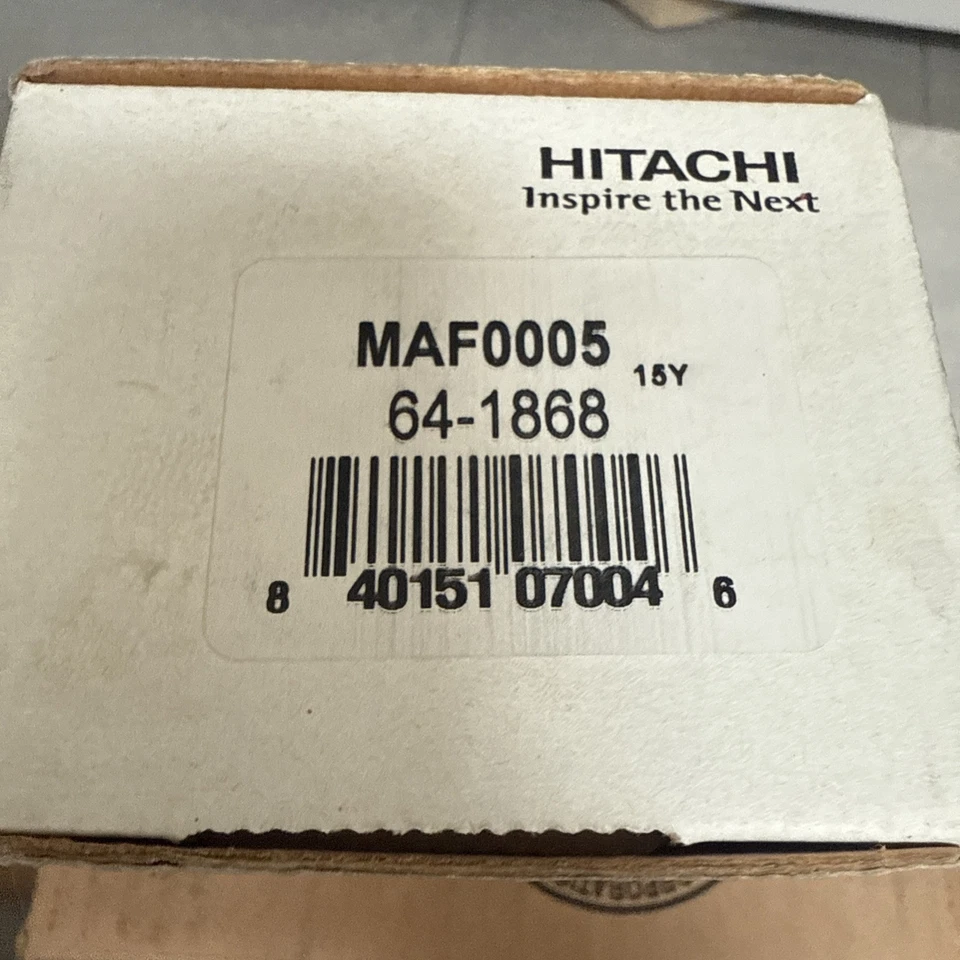 Sensor de flujo de aire de masa Hitachi MAF0005 para Buick Chevrolet Oldsmobile Pontiac V6 Foto 2 de 4