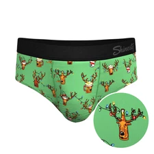 Shinesty "Blitzened" Reindeer Beer Ball Hammock® Briefs