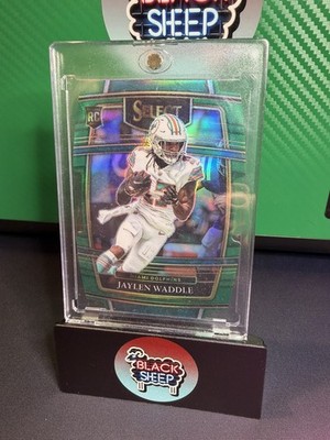 2021 Panini Select Football Jaylen Waddle RC #48 Concourse Green /5 Broncos 🔥
