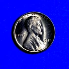 1945-P LINCOLN WHEAT CENT (PENNY) RED "BU" UNCIRCULATED (U-GRADE) #10