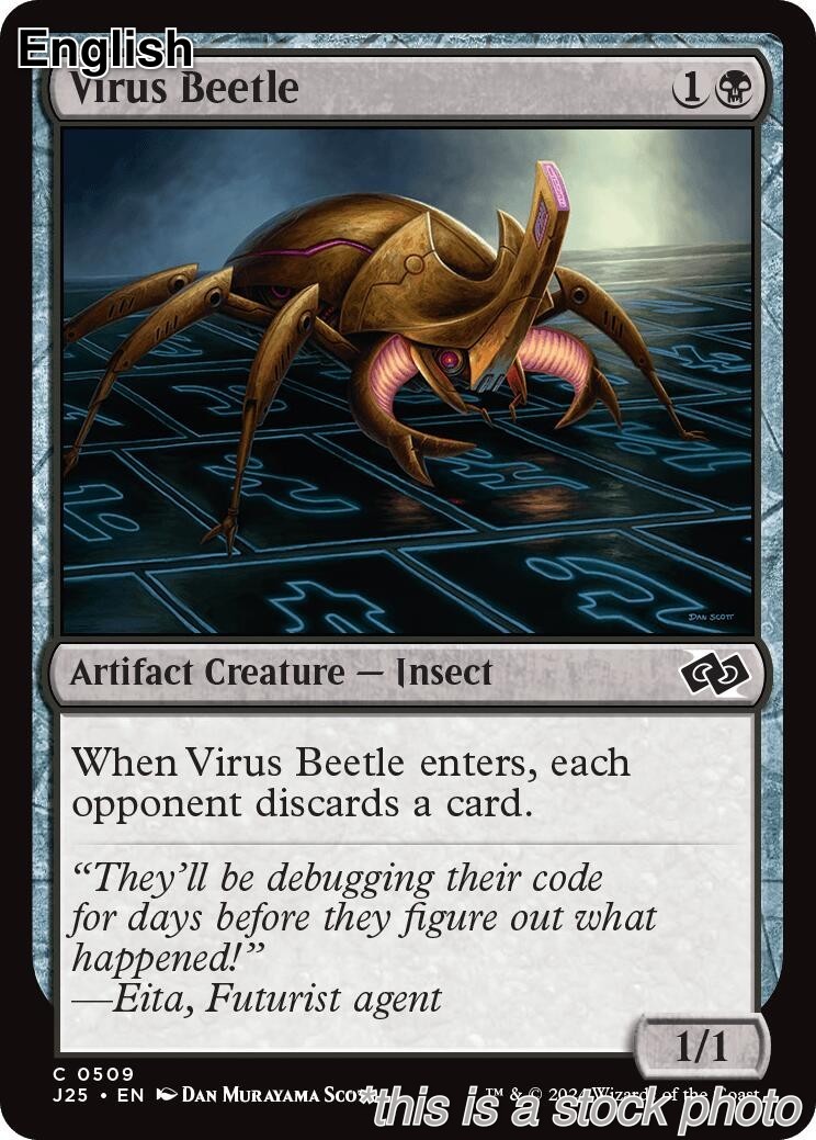 Virus Beetle [J25 - 509MagicNMCommonEN