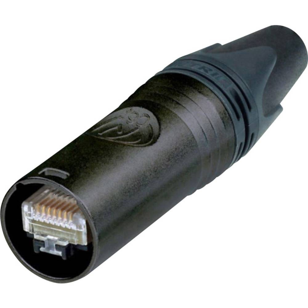Fiche RJ45 etherCON CAT6A Neutrik NE8MX6-B étanche et blindée pôle 8P8C