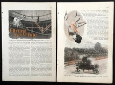 Circo Daredevils 1926 de colección pictórico trapecio acróbatas aéreos
