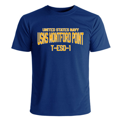 USNS Montford Point T-ESD-1 US Navy T-Shirt