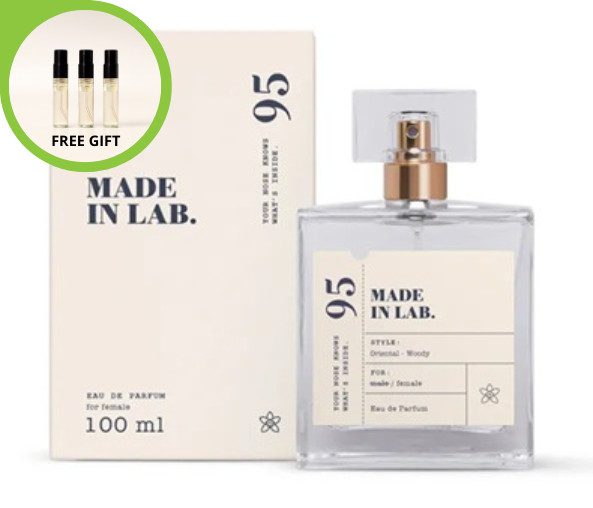 95 MADE IN LAB WOMEN Eau de Parfum 100ml Oriental, Woody EDP For Women