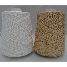 GOMITOLO, Rocca Cotone FILO DI SCOZIA perlato x uncinetto 500 gr. ECRù n°12