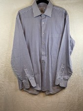 Van Halen Long Sleeve Regular Fit Dress Shirt 15 12 3435 Wrinkle Free A125 Van Halen Long Sleeve Regular Fit Dress Shirt 15 12 3435 Wrinkle Free A125