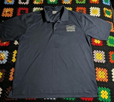 Lowes Independent Service Provider Blue Polo Men's 2XL Extreme Performance