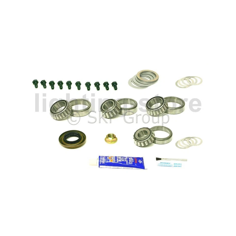 2 Front Rear Axle Differential Bearing and Seal Kit Fits Ford F-100 4.9L 6.4L - Image 3 of 3