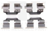 ZubehöRsatz Scheibenbremsbelag NK 79391773 FüR Megane Renault DZ0 BZ0 3 KZ0 JZ0