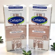 2 Cetaphil Healthy Renew Face Serum Purified Peptides Anti Aging 1oz