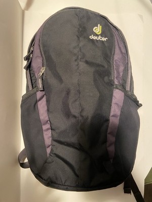 Black Deuter Day Trip Backpack Hiking Travel