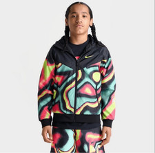 Nike Kids Max Volume Windrunner Woven Lined Jacket size XS 6-7 NWT