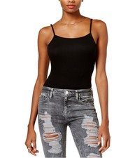 GUESS Womens Simi Scoop-back Bodysuit Bodysuit