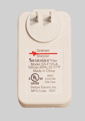 Graham Stetzerizer Stetzer Filter  EMI GS-F110-A Reduce EMF Dirty Electricity
