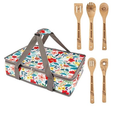 Insulated Casserole Carrier for Hot or Cold Food