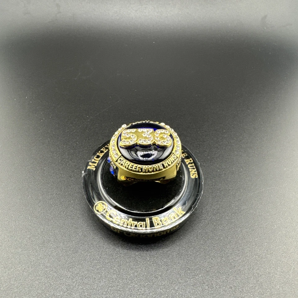 Mickey Mantle 6th Member 500 Home Run Club Replica Ring! Drillers stadium promo. - Image 3 of 4