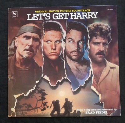 Brad Fiedel - Let's Get Harry Original Soundtrack OST vinyl LP record R68