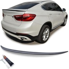 Heckspoiler Sport Schwarz Glänzend Mit ABE Geeignet für BMW X6 F16 14-19