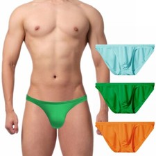 Underwear Briefs 3 Pack Mens Bikinis Low Rise Stretch Ultra Soft Underpants