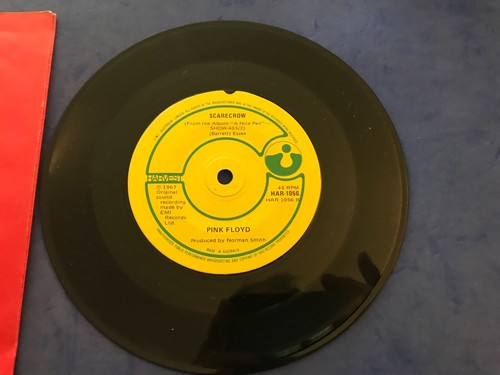 Pink Floyd "See Emily Play" Rare Australia single 7" Original EMI Harvest Sleeve - Picture 3 of 4