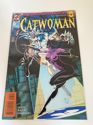 Catwoman #7 1993, DC Comics original KnightQuest the crusade shipped carefully