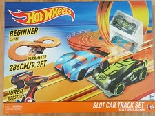 hot wheels slot car track set beginner