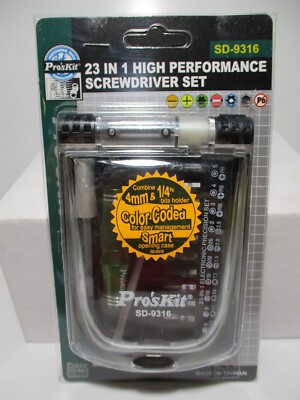 Pro'sKit (SD-9316) 23-in-1 Precision Screwdriver Set - Ideal for Phone, PC, DIY