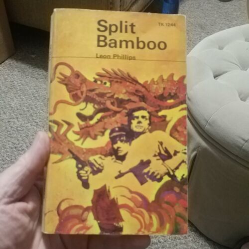 Split Bamboo-pbk-Leon Phillips-Scholastic-1966-mystery - Picture 1 of 9