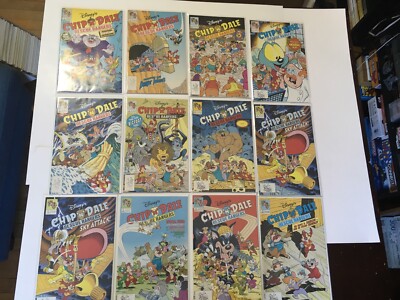 Chip and Dale Rescue Rangers Comic Lot of 12 #1, 5-8, 11, 12, 13, 13, 15, 16, 19