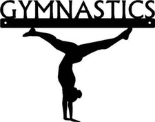 Gymnastics Handstand Wall Art/ Sign with Custom Name Option