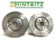 BMW Z3 M 2.3 ROADSTER Compatible Dimpled and Grooved BRAKE DISCS FRONT