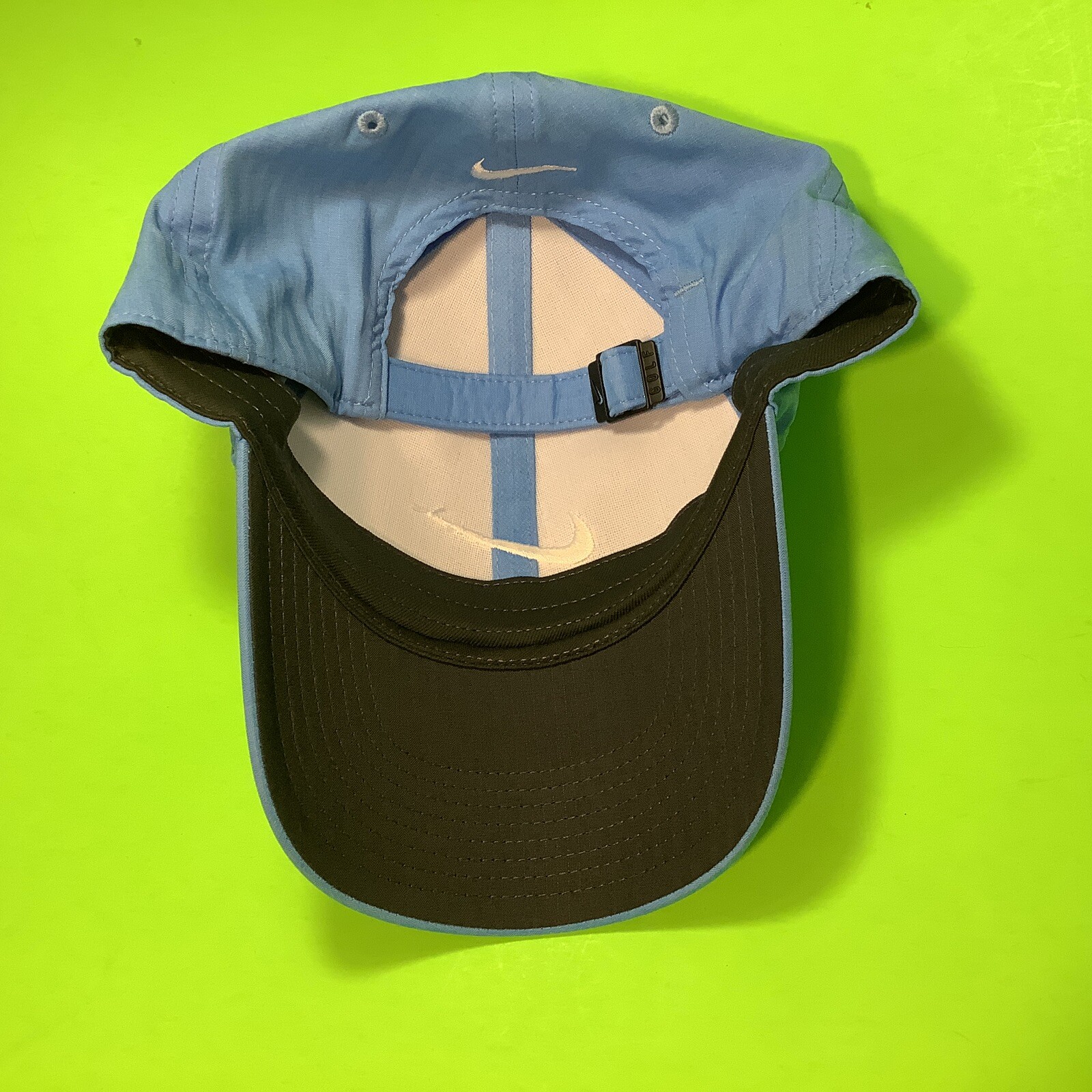 NIKE MISC Adult Unisex Golf Snapback Hat Lightweight ONE SIZE Light Blue NEW thumbnail 12