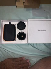 Phone Camera Pro Lens Kit , Oroncho 58 MM 0.5X Super Wide Angle + 15X Macro With