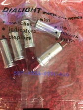 507-4538-931-610   DIALIGHT 22K INDICATING LAMP RED DOME LENS  5 PCS NEW