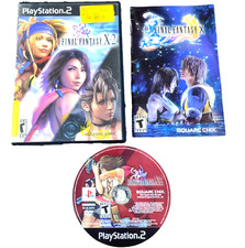 Final Fantasy X-2 PS2 (Sony PlayStation 2 - 2003) Complete w/ Manual Tested