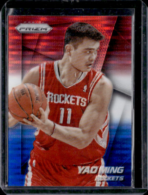 2014-15 Panini Prizm - Yao Ming #240 Red White Blue 
